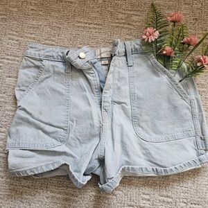 Universal Thread High Waist Light Blue Women's Shorts